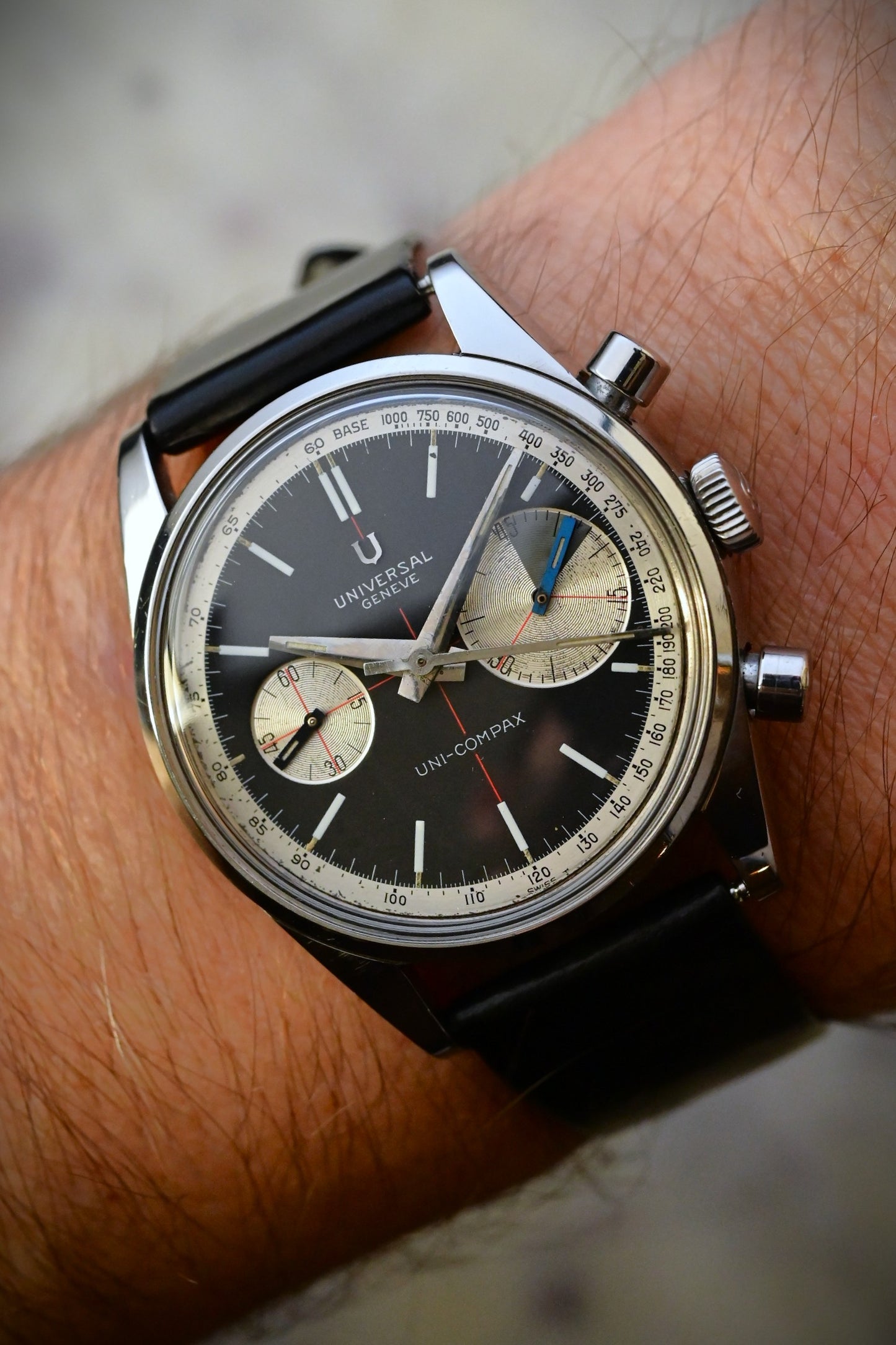 UNIVERSAL GENEVE Uni-Compax "BIG EYE" Ref. 884100/01