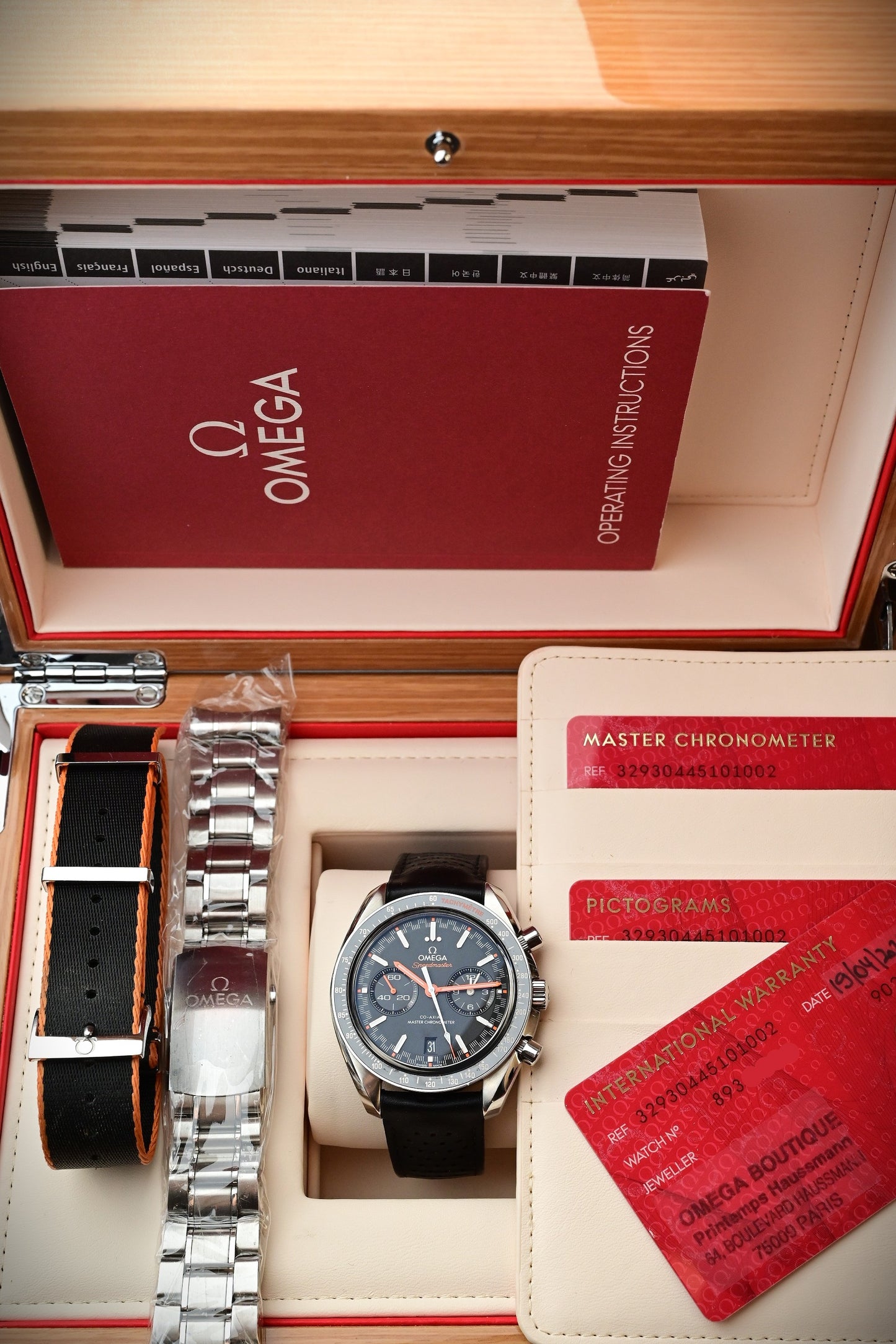 OMEGA Speedmaster Racing Ref.329.32.44.51.01.001