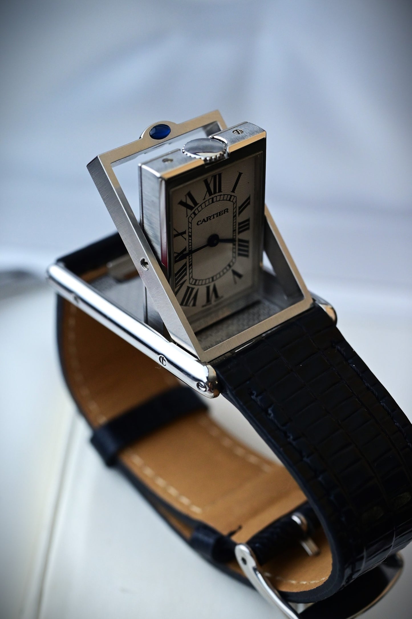 CARTIER Tank "Basculante" mécanique Ref. 2390
