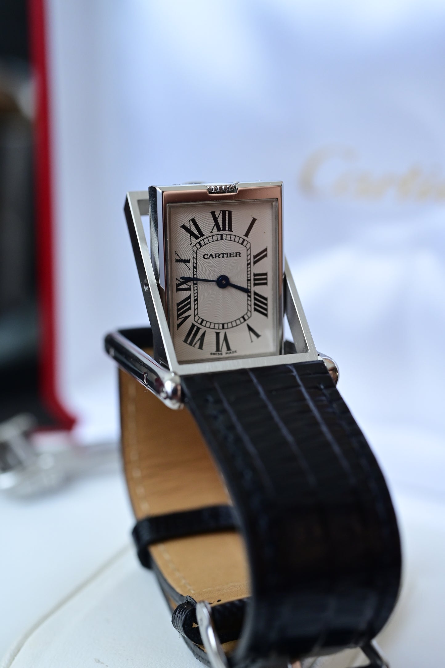 CARTIER Tank "Basculante" mécanique Ref. 2390