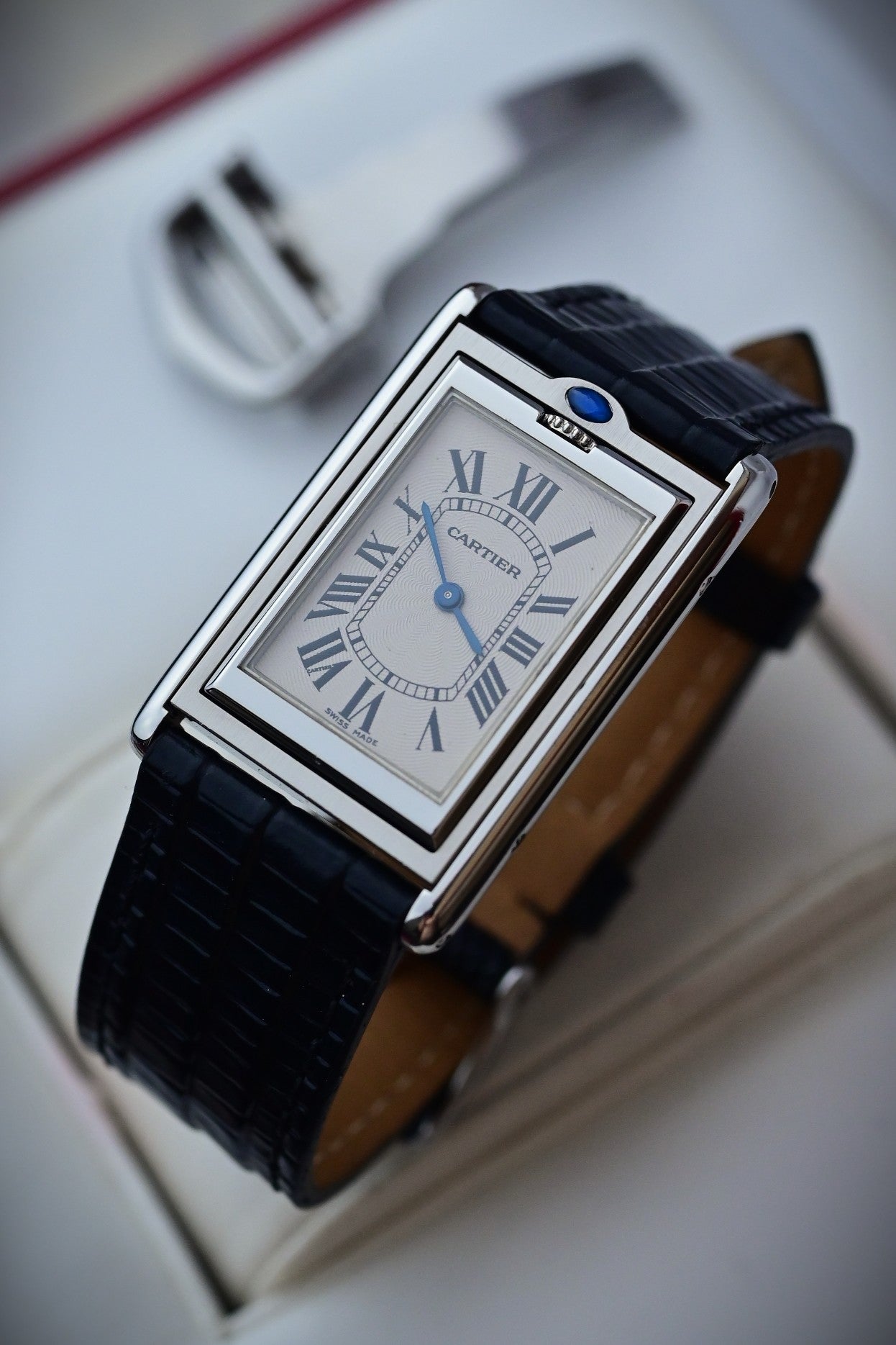 CARTIER Tank "Basculante" mécanique Ref. 2390