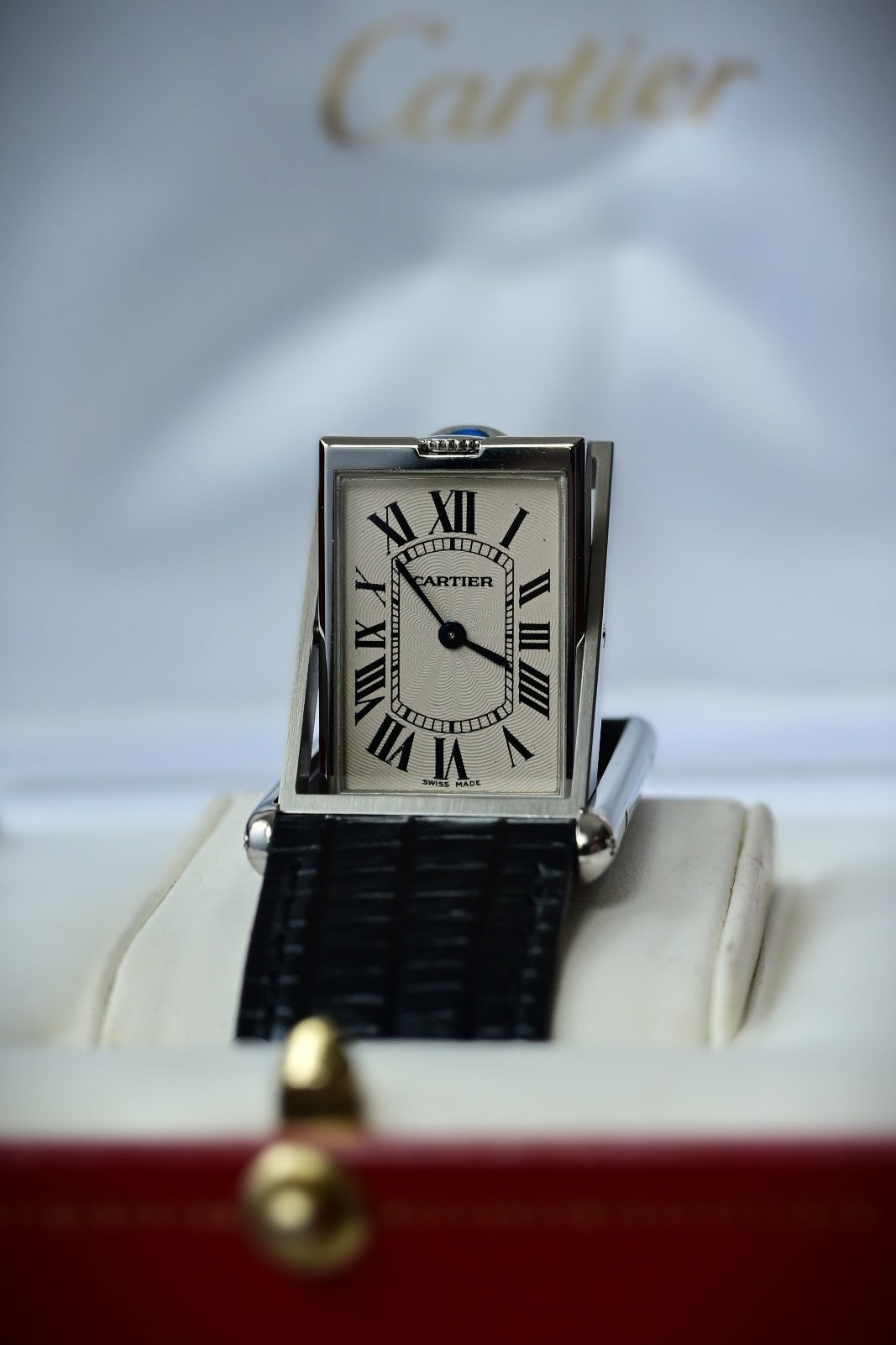CARTIER Tank "Basculante" mécanique Ref. 2390