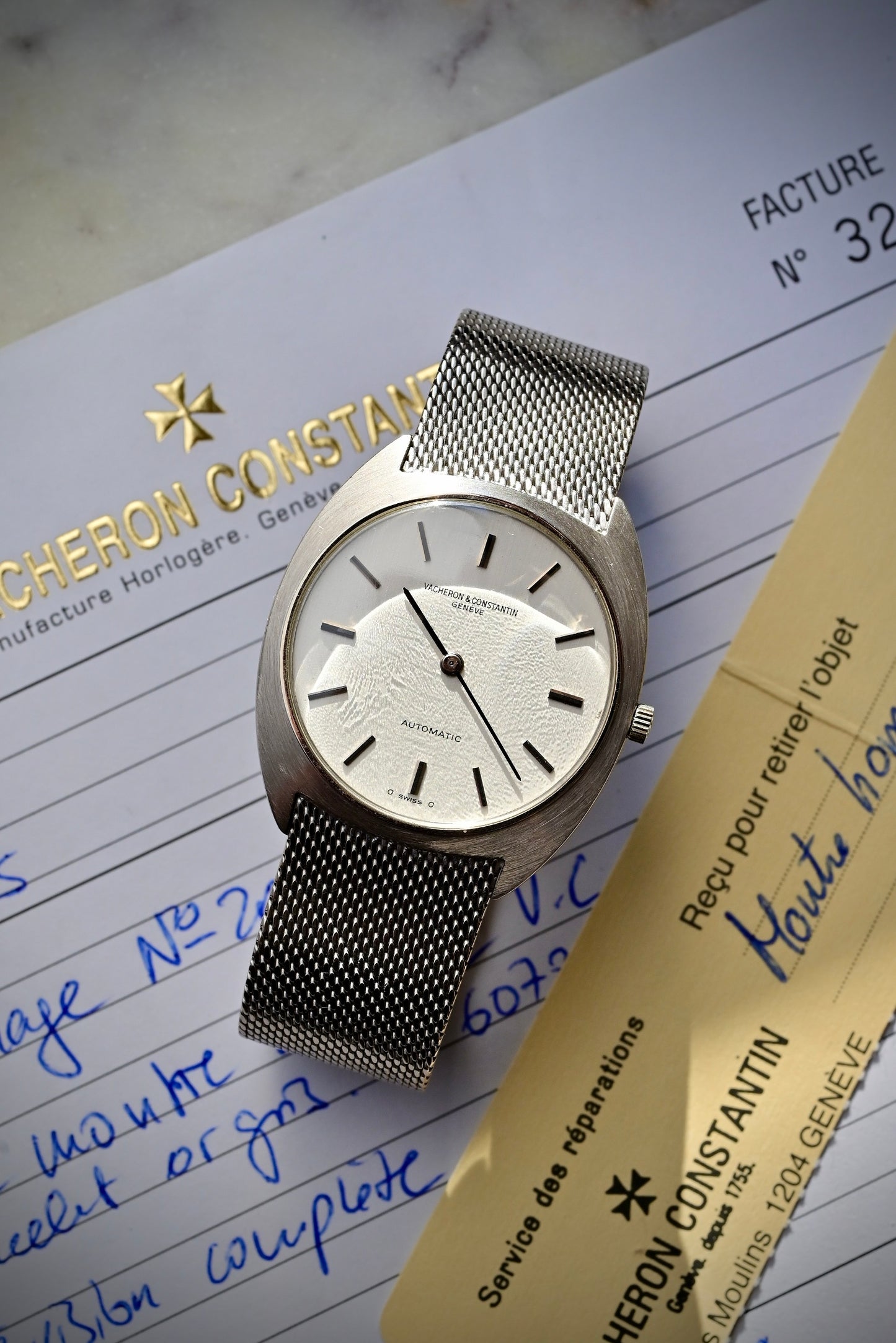 VACHERON CONSTANTIN "Ultra-thin 18K white gold" Ref. 7595