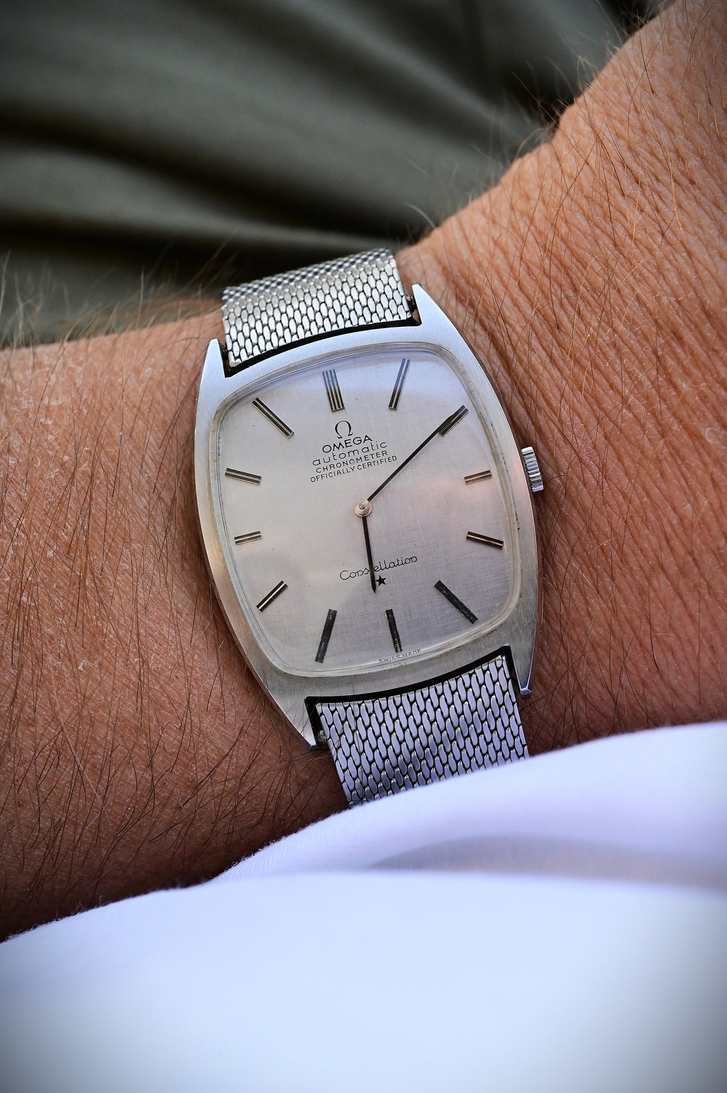 OMEGA Constellation cadran "lin"