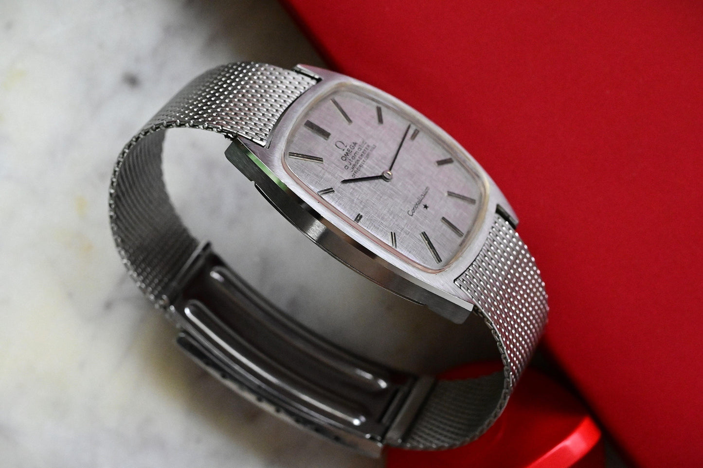 OMEGA Constellation cadran "lin"