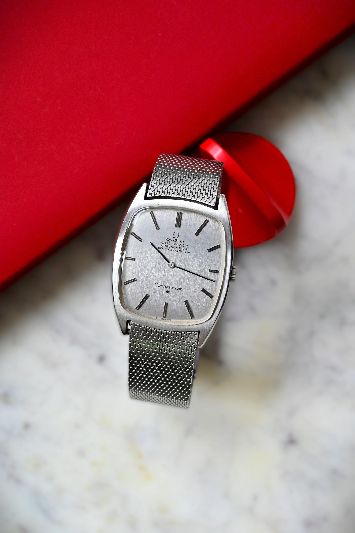 OMEGA Constellation cadran "lin"