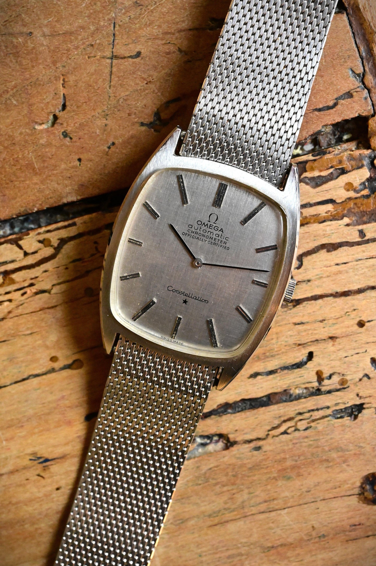 OMEGA Constellation cadran "lin"