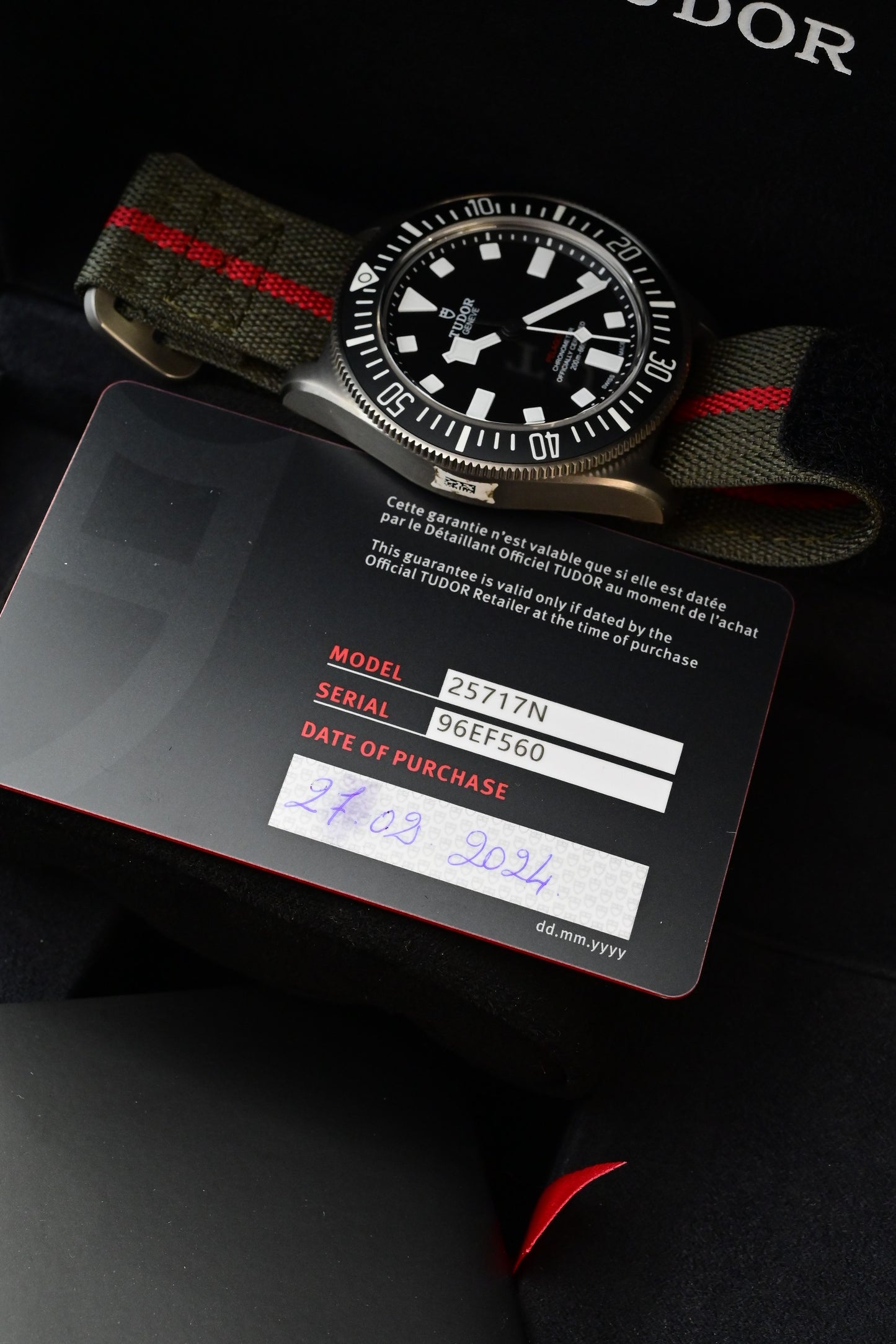 TUDOR Pelagos FXD NEUVE Ref. M25717N-0001