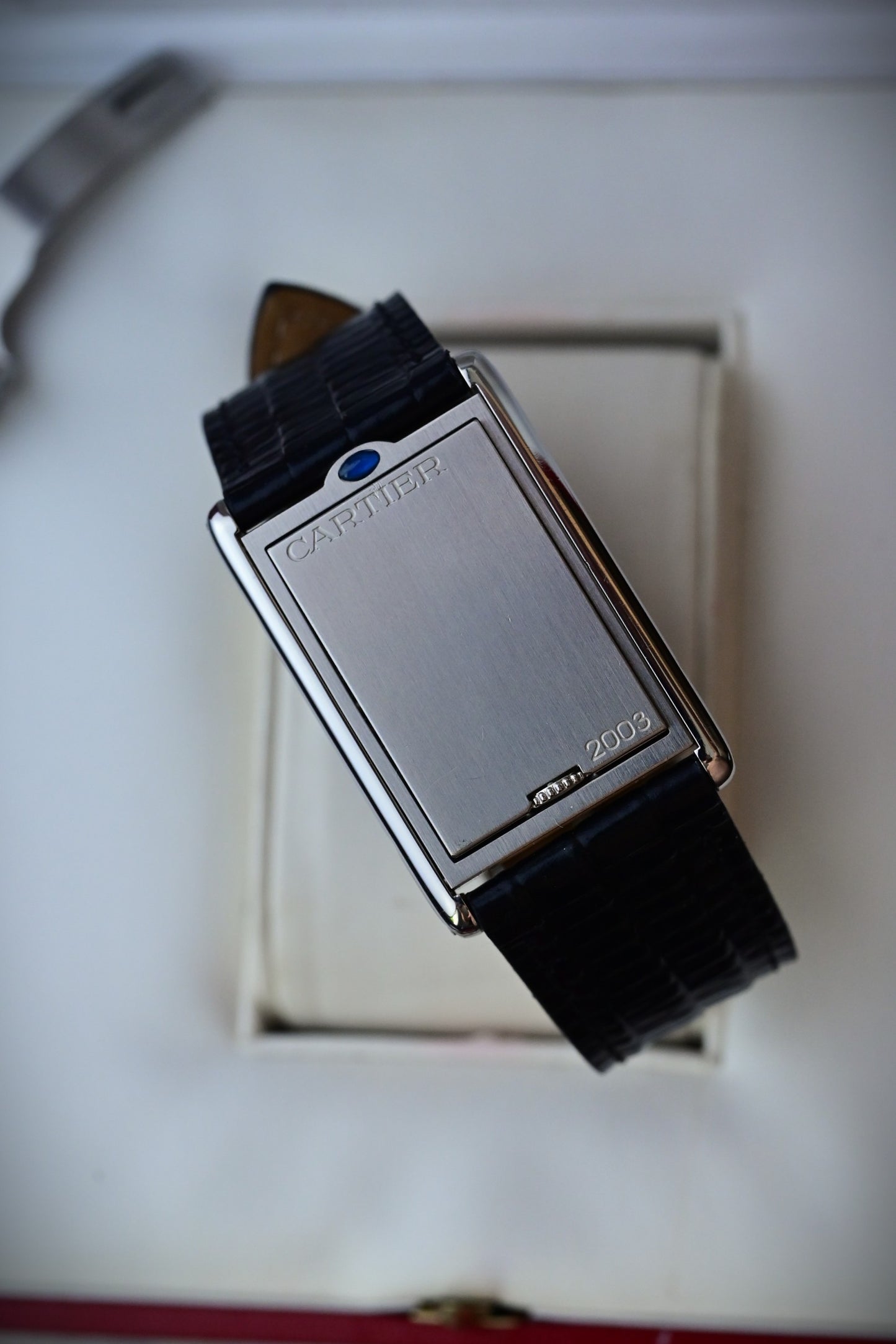 CARTIER Tank "Basculante" mécanique Ref. 2390