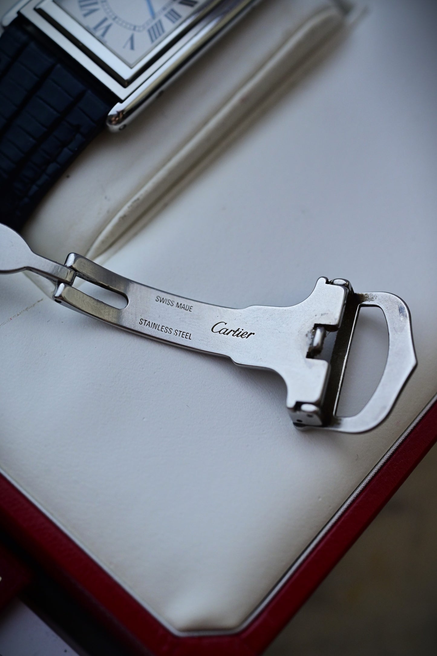 CARTIER Tank "Basculante" mécanique Ref. 2390