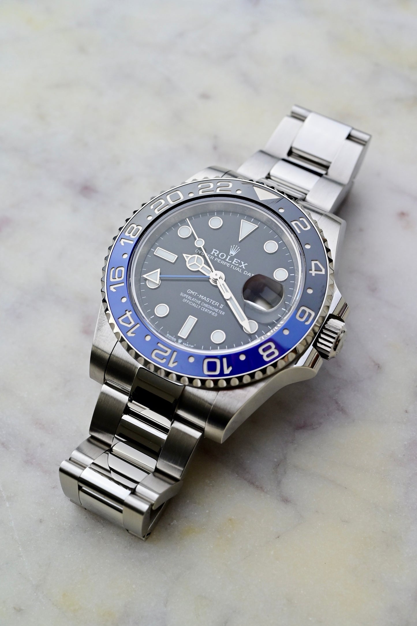 ROLEX GMT MASTER II "Batman" Ref. 126710BLNR