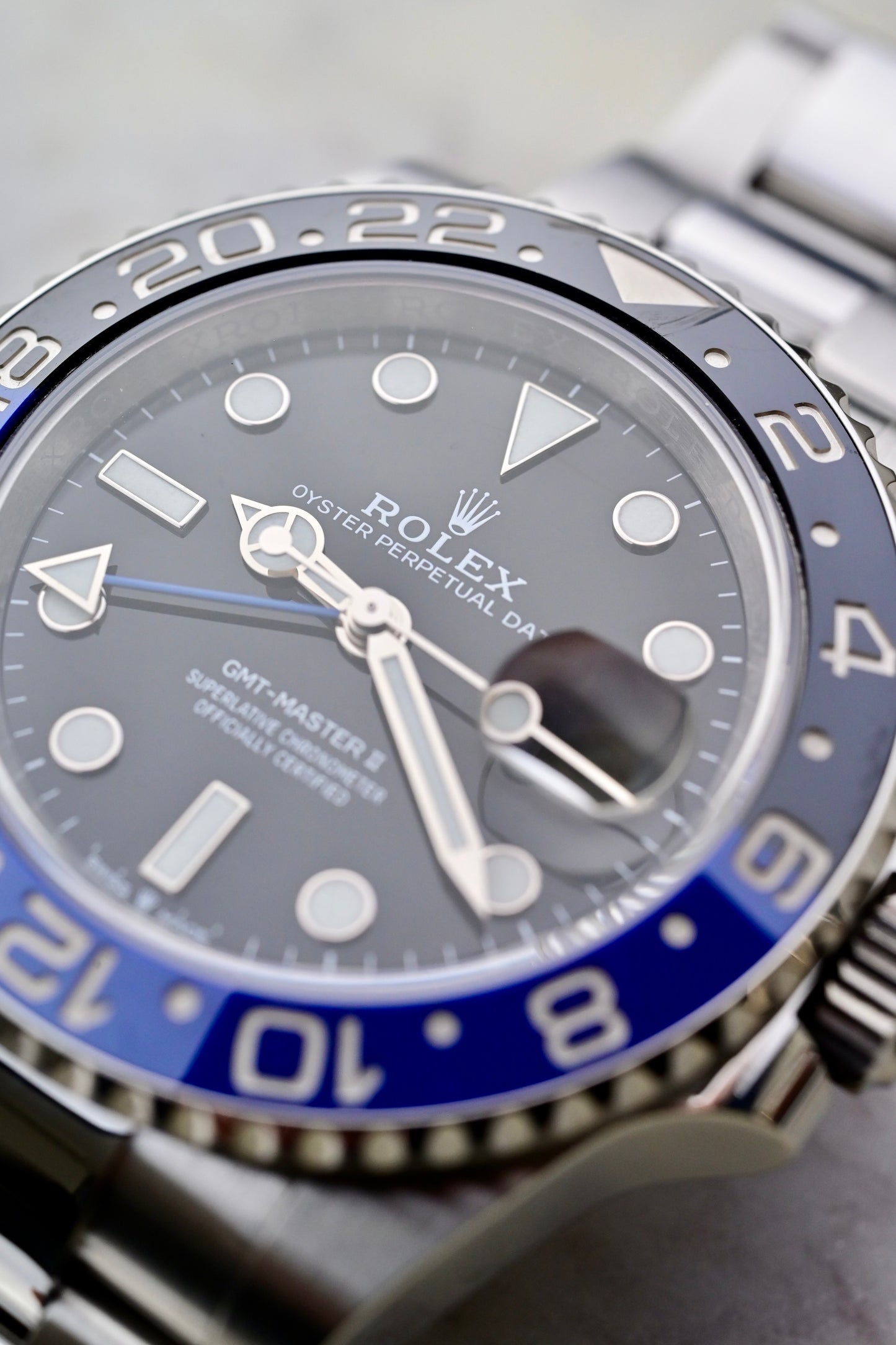 ROLEX GMT MASTER II "Batman" Ref. 126710BLNR