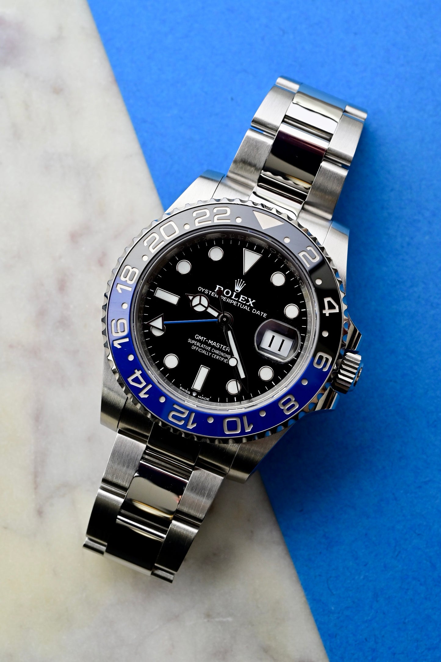 ROLEX GMT MASTER II "Batman" Ref. 126710BLNR