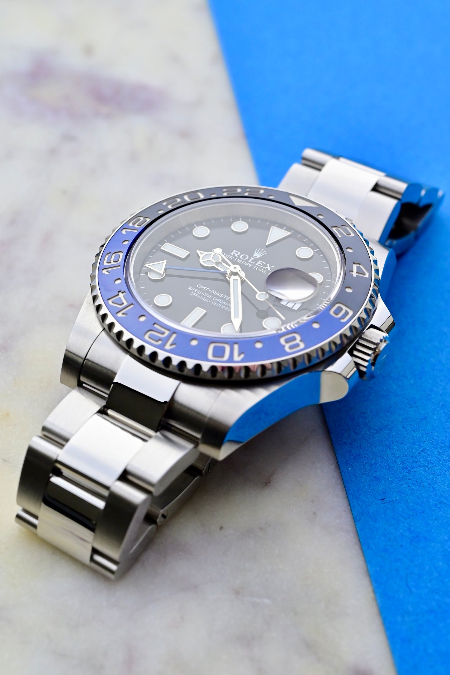 ROLEX GMT MASTER II "Batman" Ref. 126710BLNR