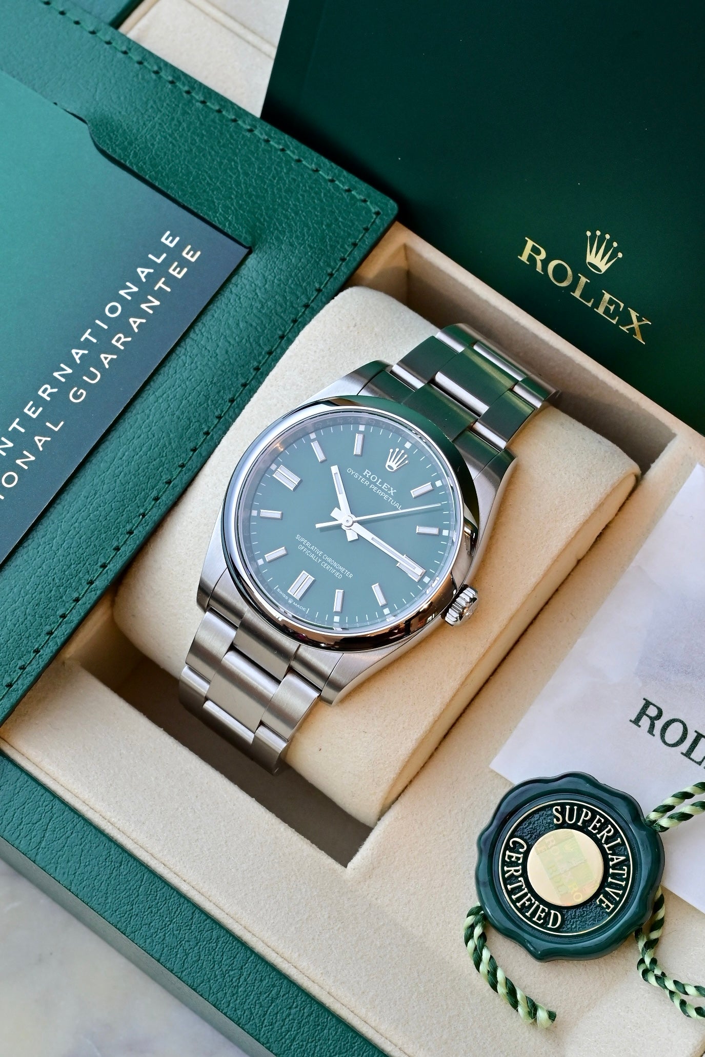 ROLEX Oyster Perpetual 36 Neuve Ref. 126000