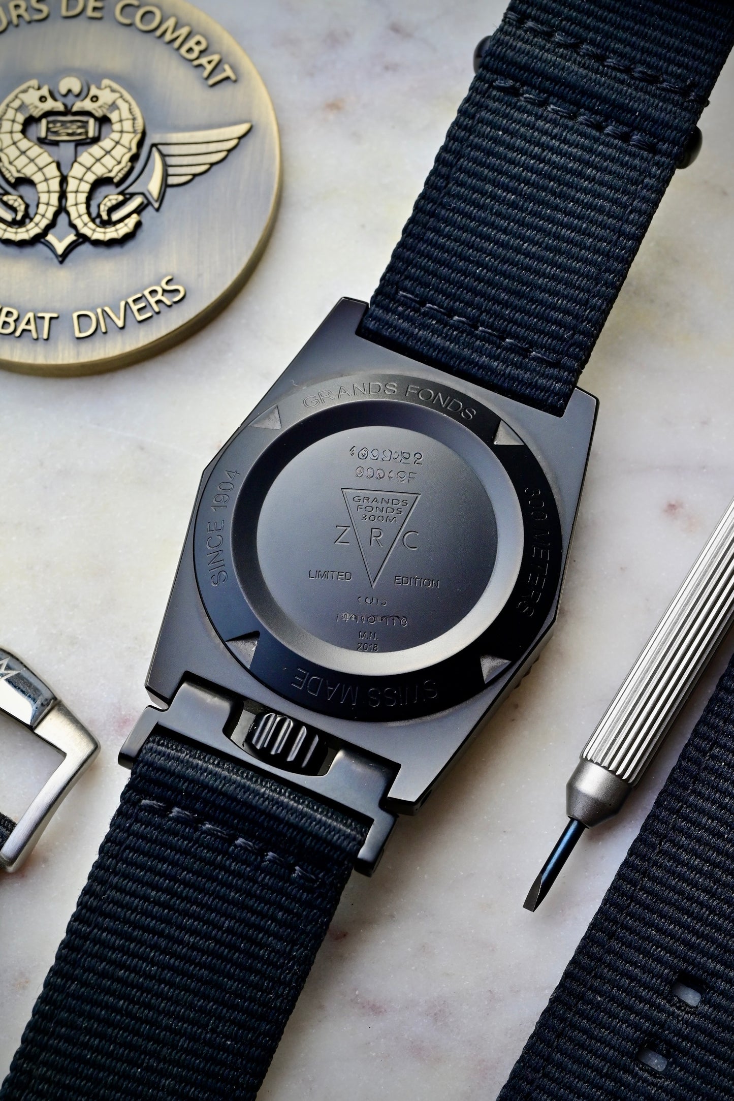 ZRC GF 300 "Nageurs de combat" Black Phantom