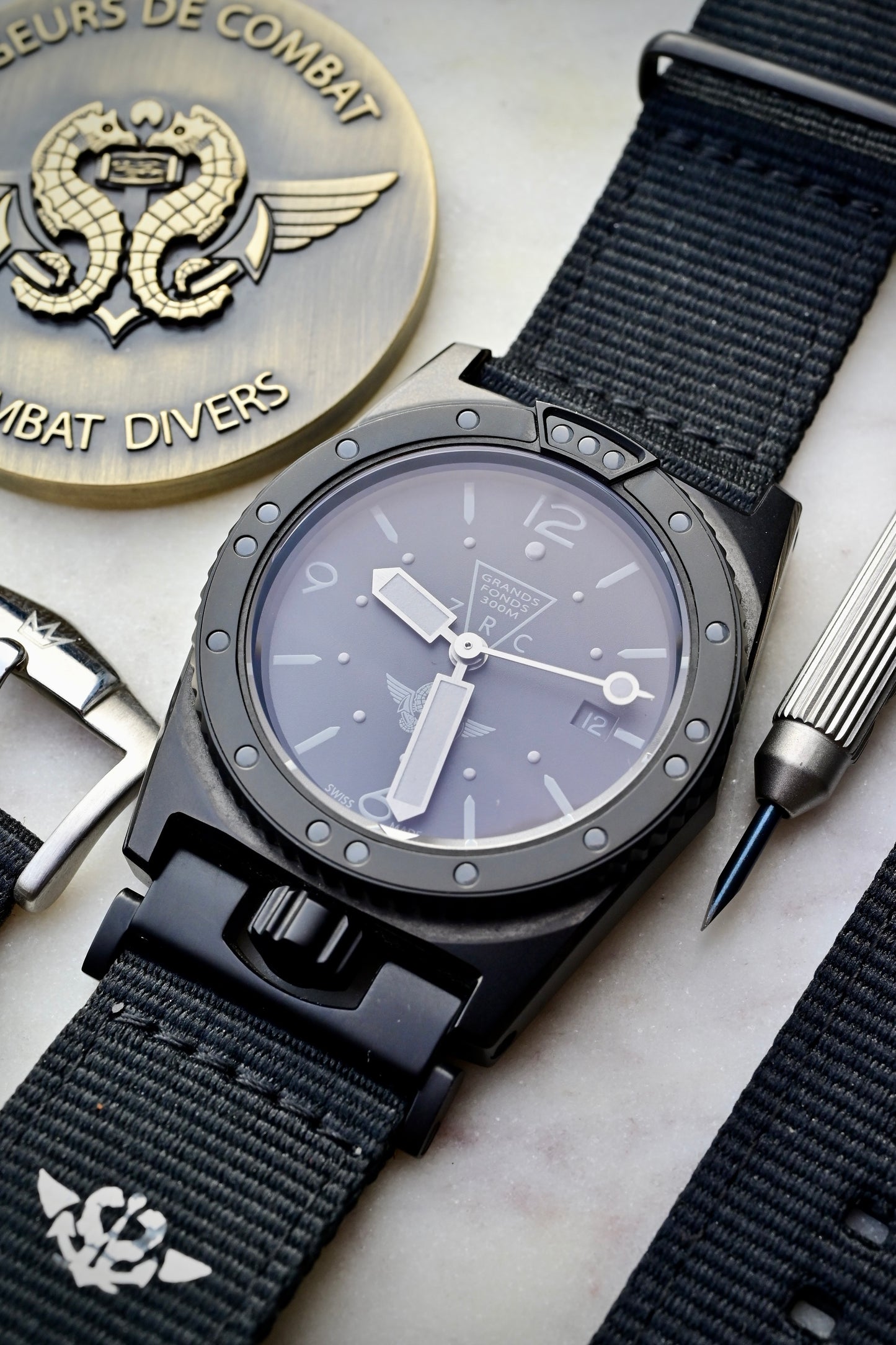 ZRC GF 300 "Nageurs de combat" Black Phantom