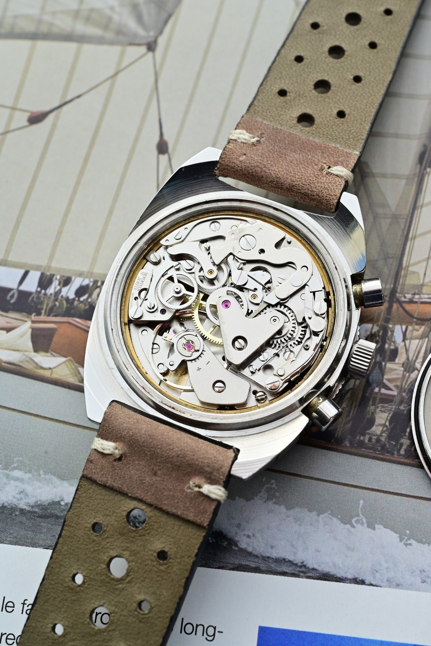 YEMA Yachtingraph Regate Jumbo "blue ship"