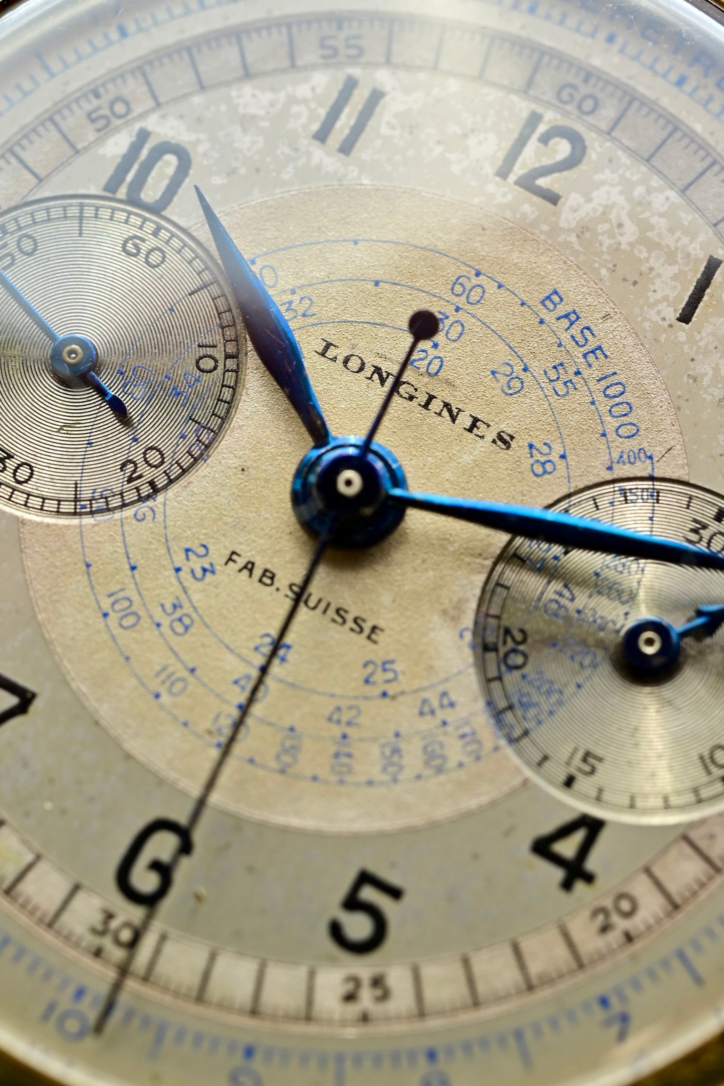 LONGINES Chronographe 18K  "13 ZN Flyback"