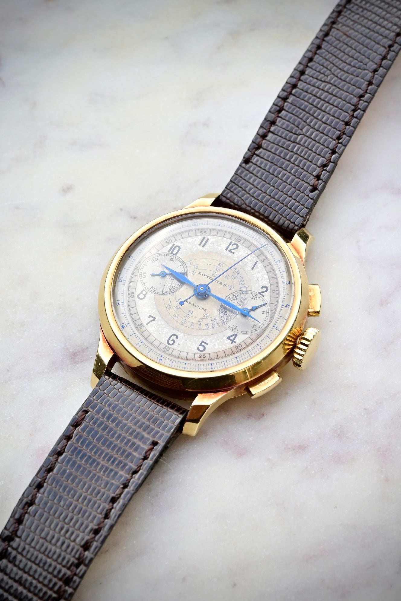 LONGINES Chronographe 18K  "13 ZN Flyback"