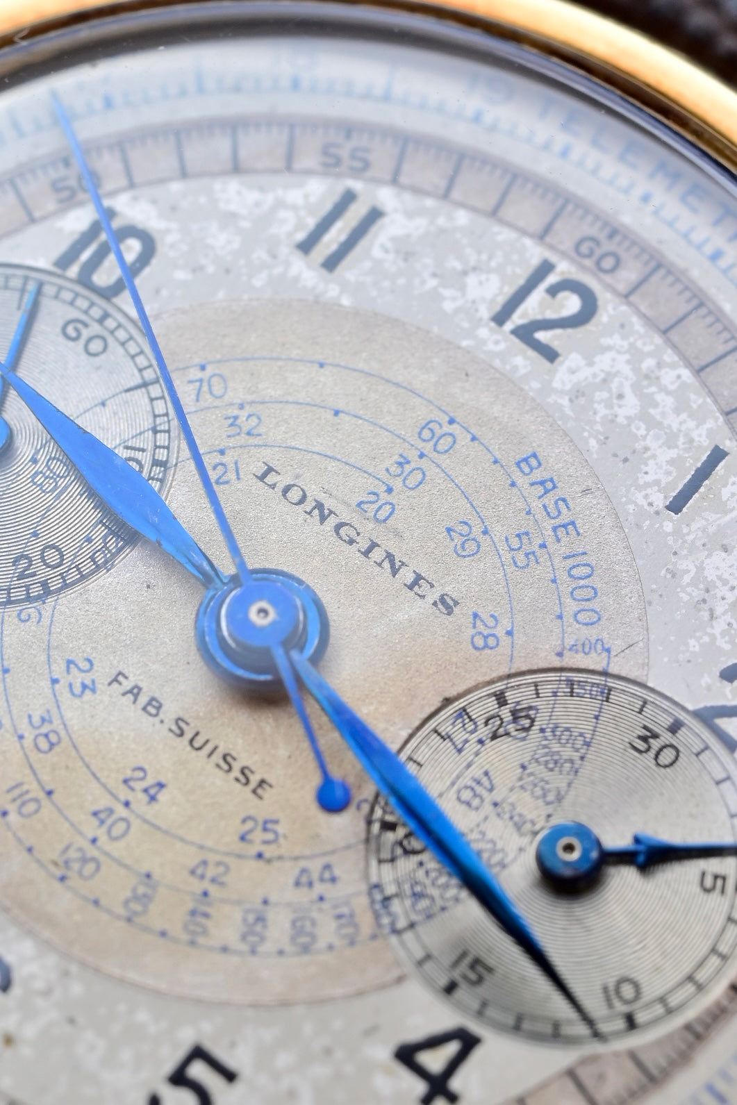 LONGINES Chronographe 18K  "13 ZN Flyback"