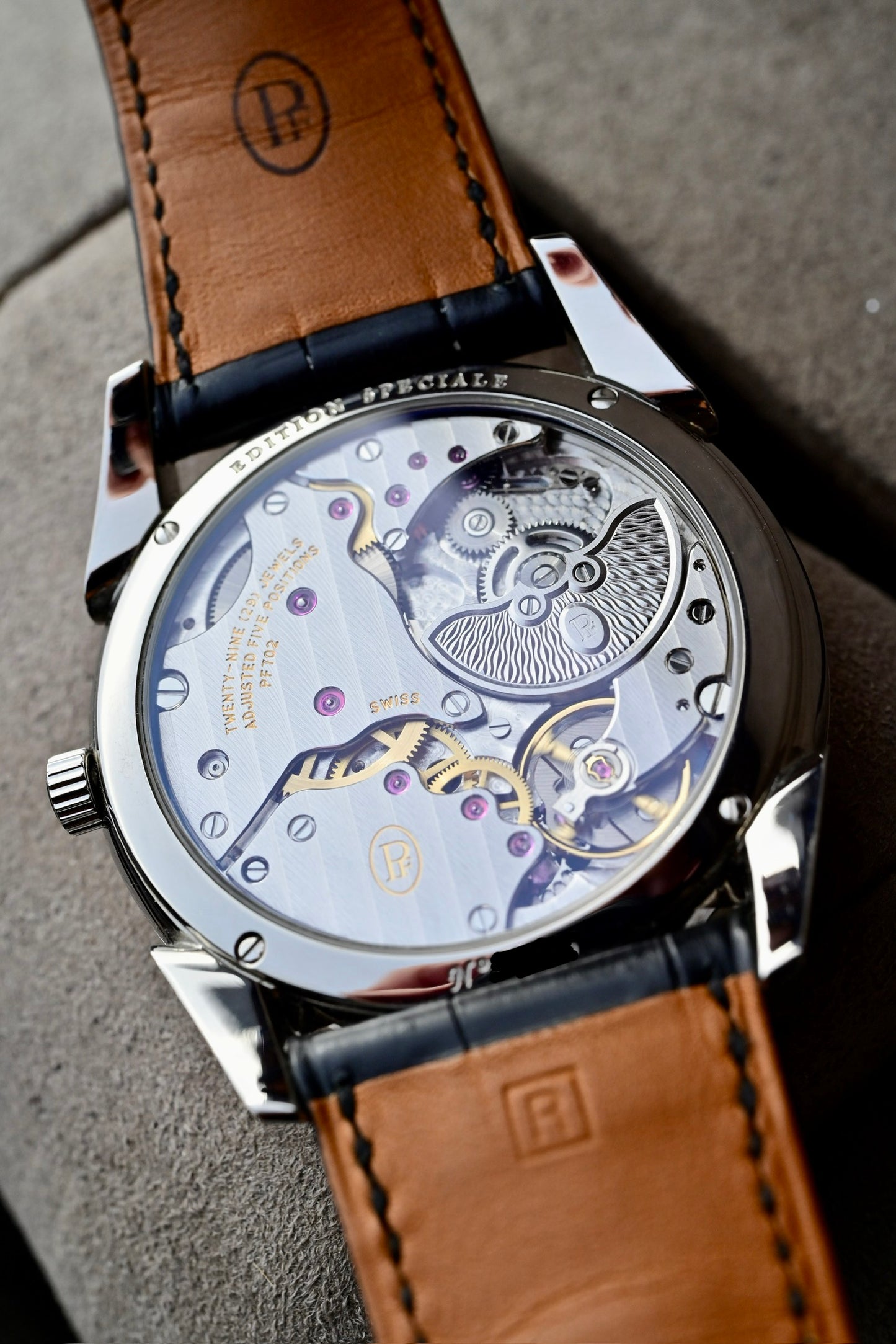 PARMIGINANI FLEURIER Tonda 1950 édition spéciale cadran"Météorite"