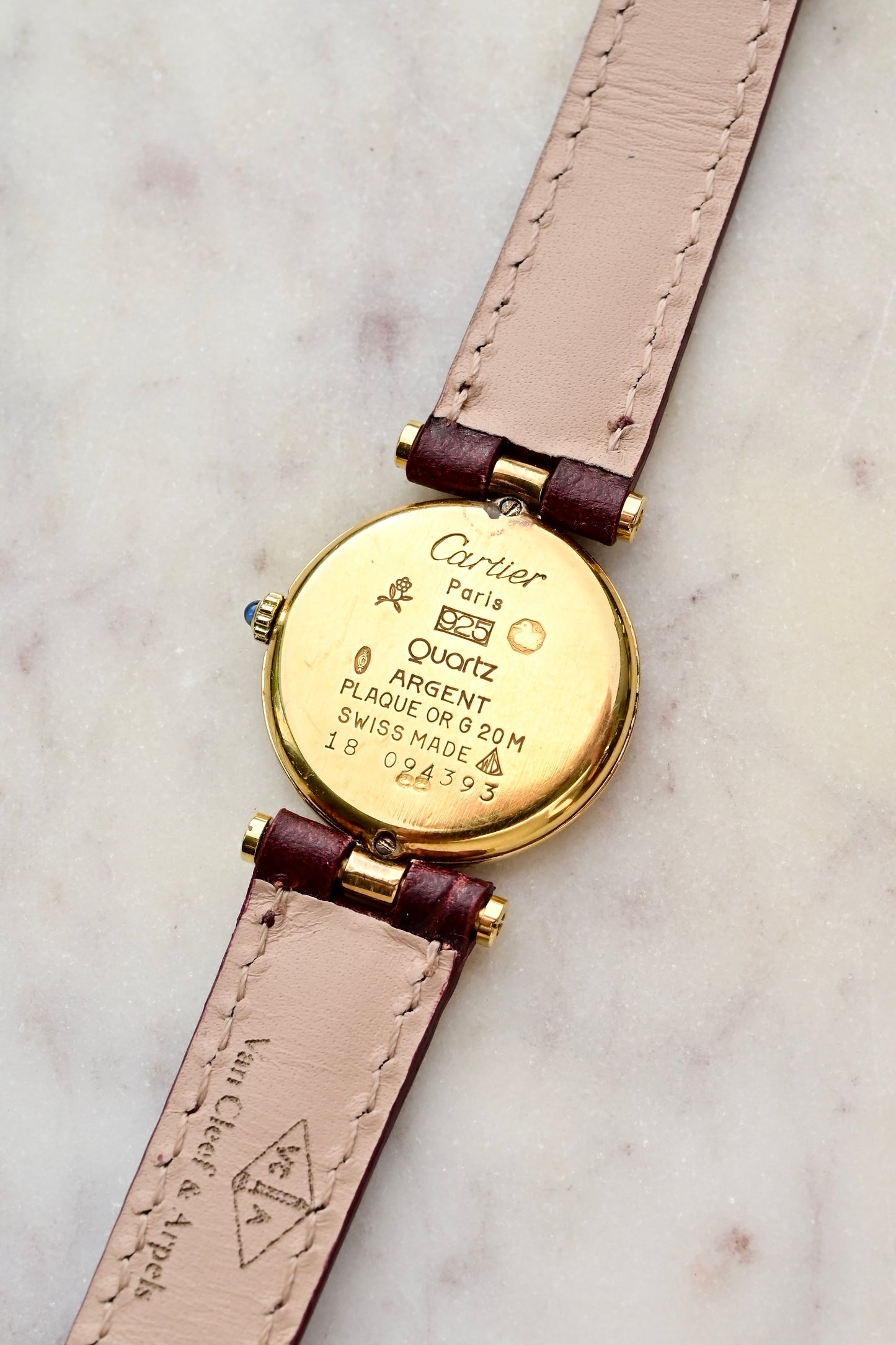 CARTIER Must Vendôme "Red dial"
