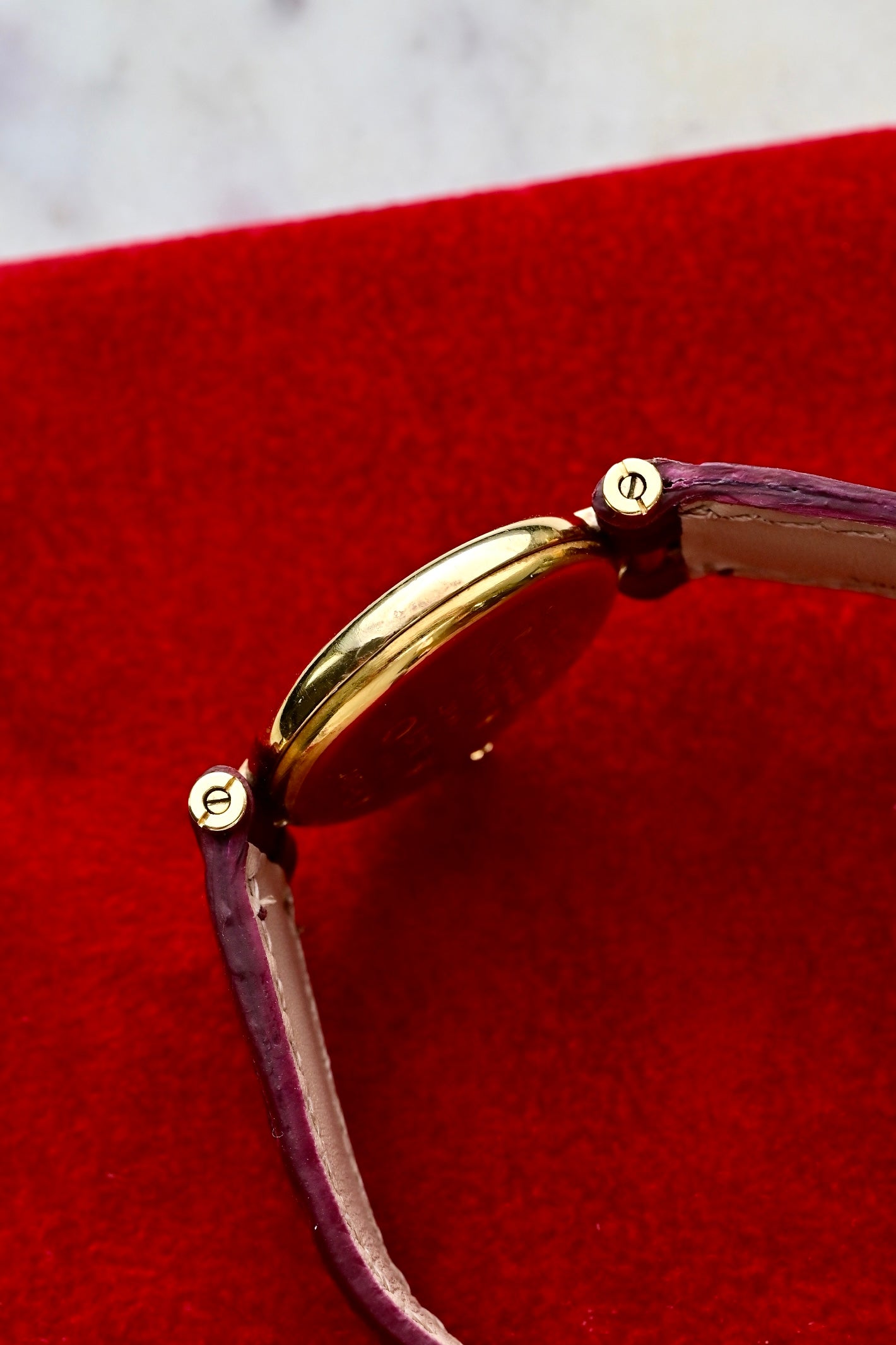CARTIER Must Vendôme "Red dial"