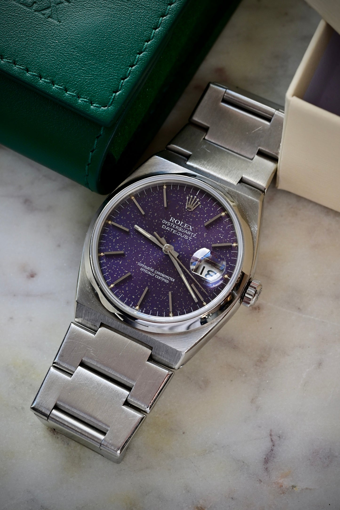 ROLEX Datejust Oysterquartz "Stardust" Ref. 17000