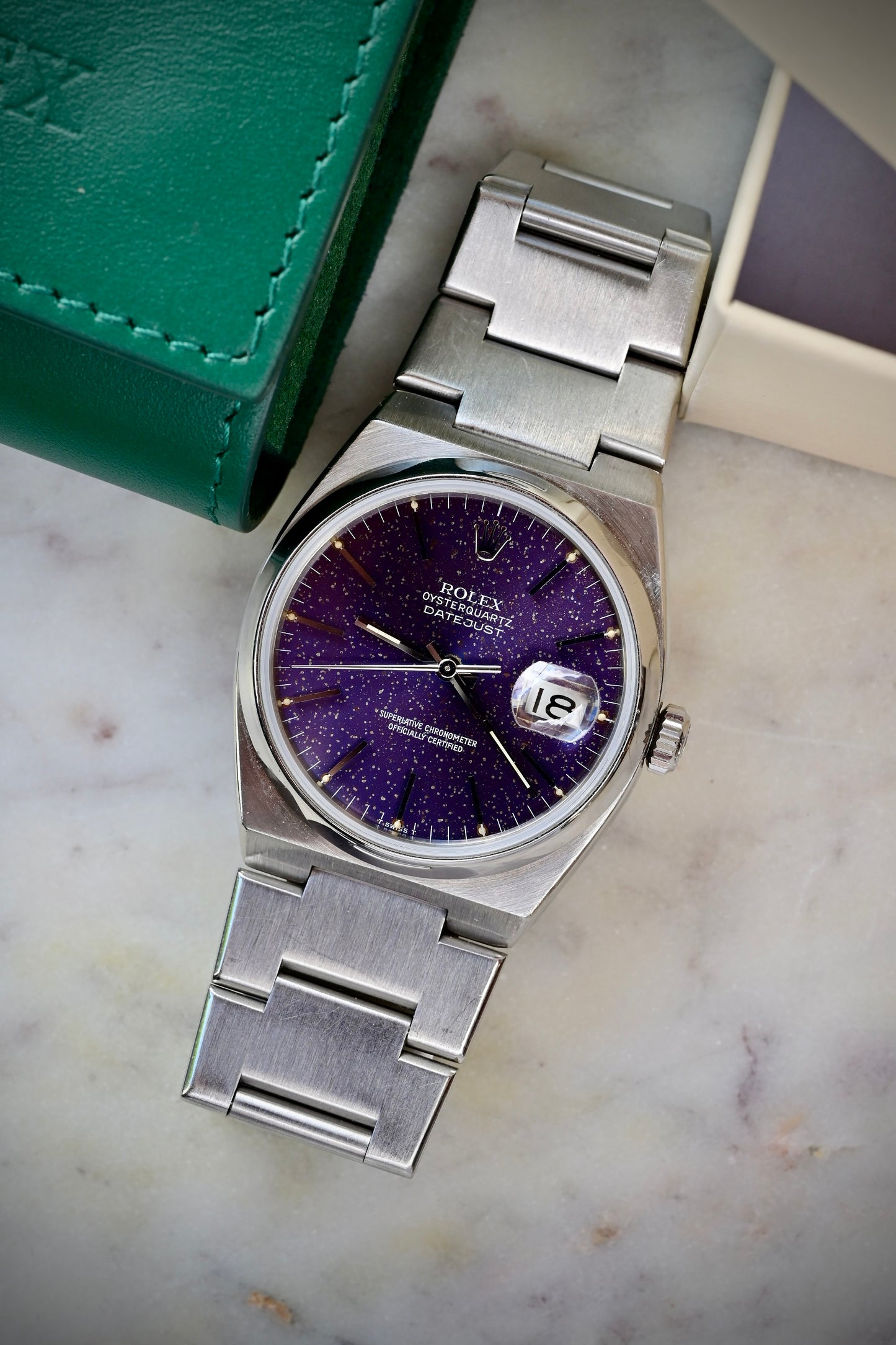 ROLEX Datejust Oysterquartz "Stardust" Ref. 17000