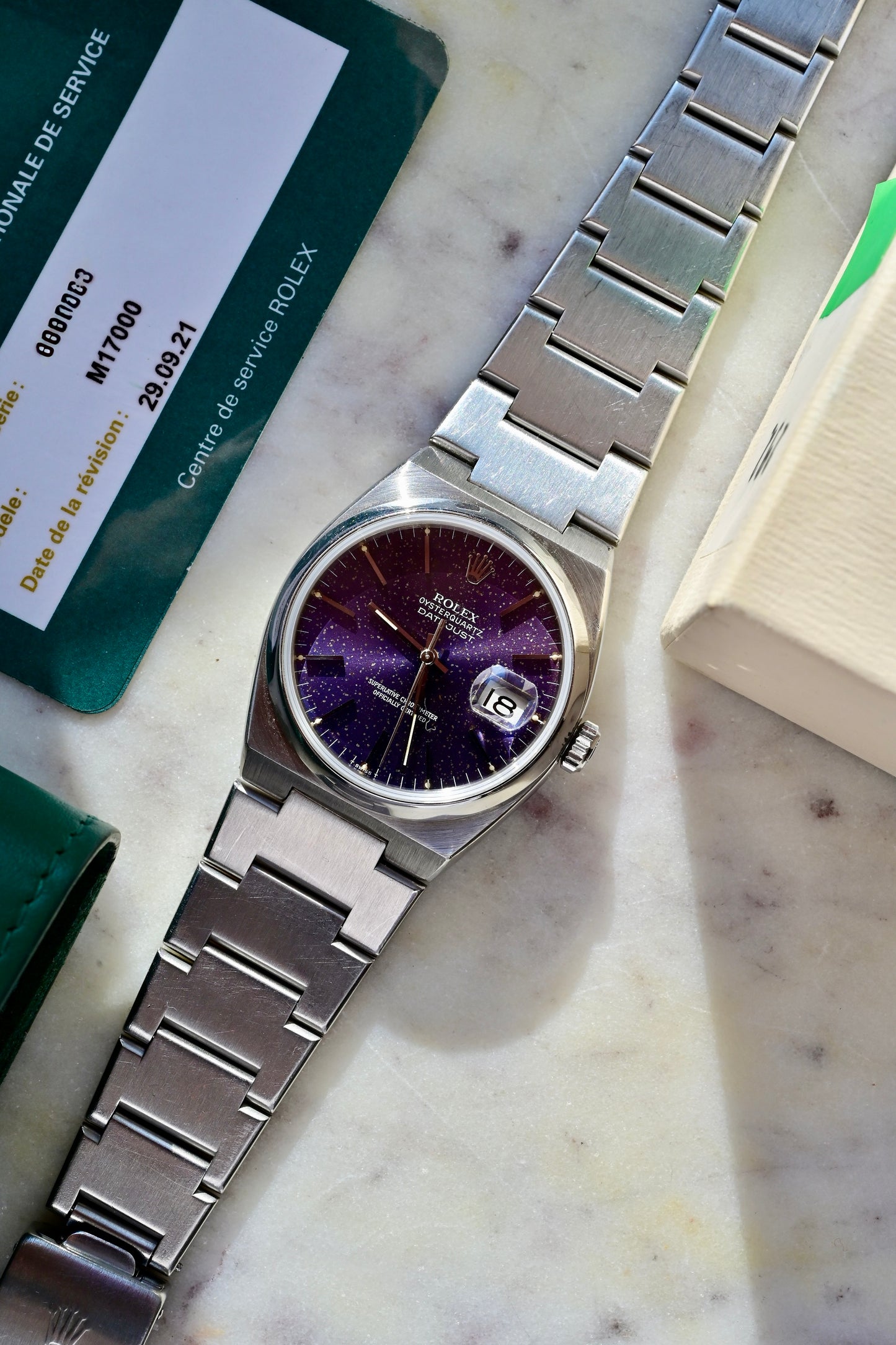 ROLEX Datejust Oysterquartz "Stardust" Ref. 17000