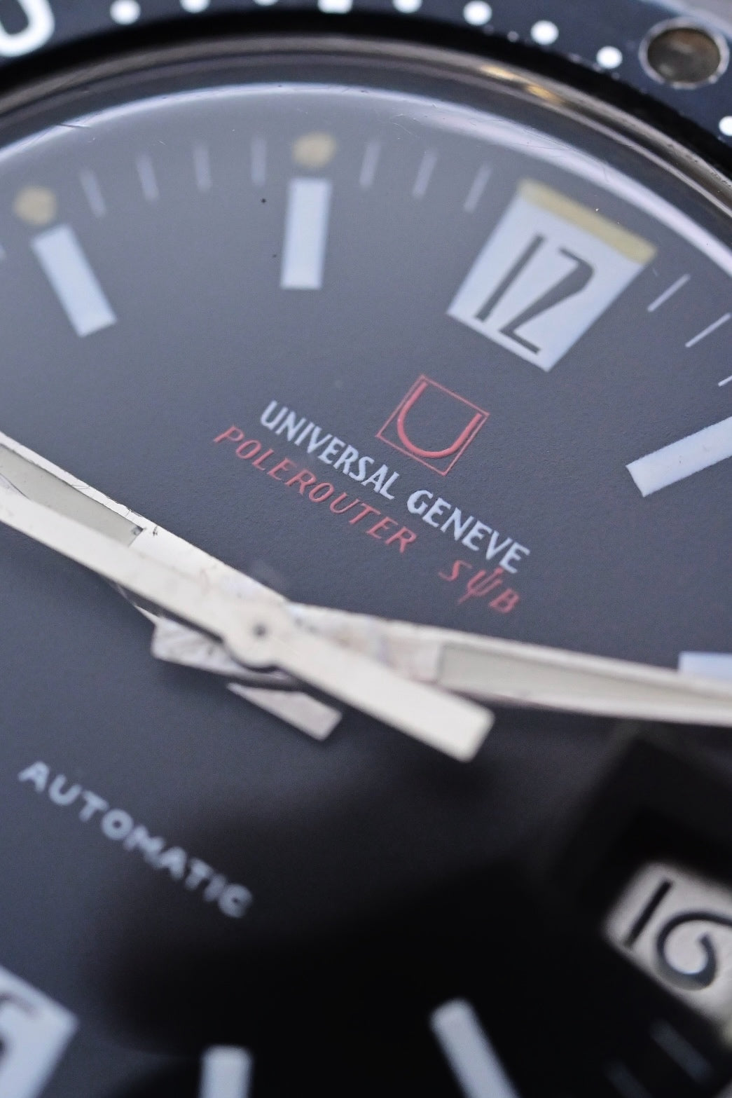 UNIVERSAL GENEVE Polerouter Sub "Asymétrique" Ref. 869109