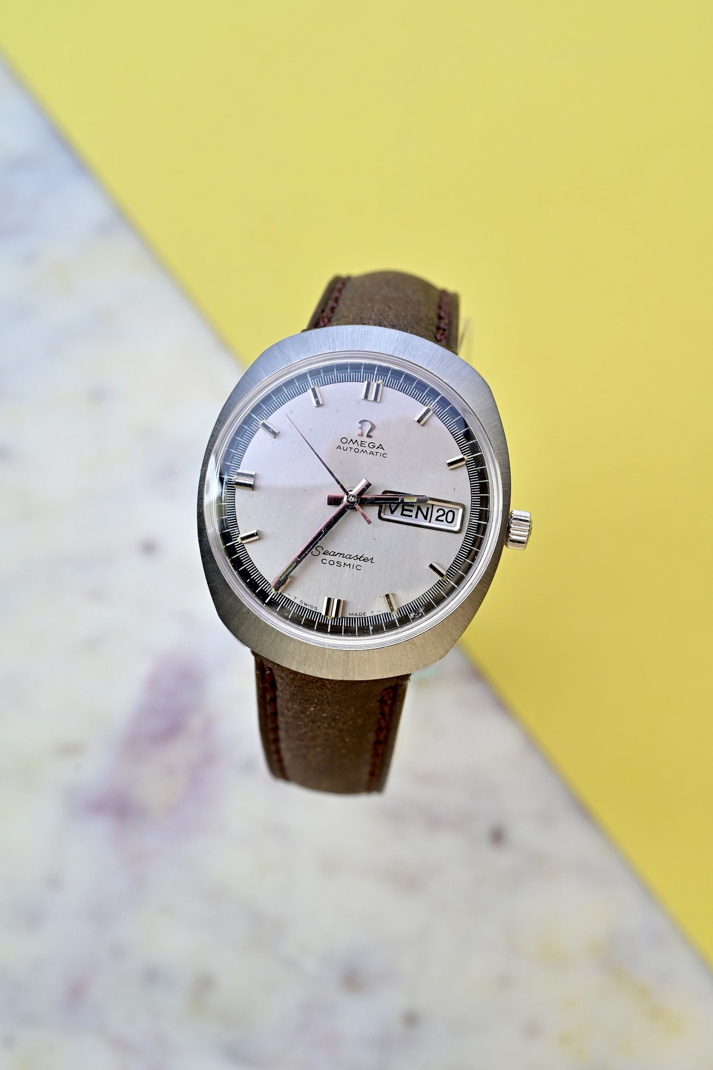 OMEGA Seamaster Cosmic Day-Date Ref. 166.035